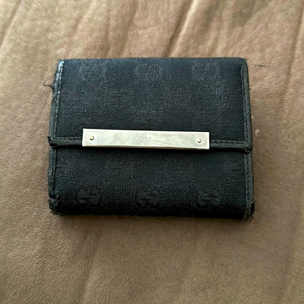 Black Authentic Gucci Wallet